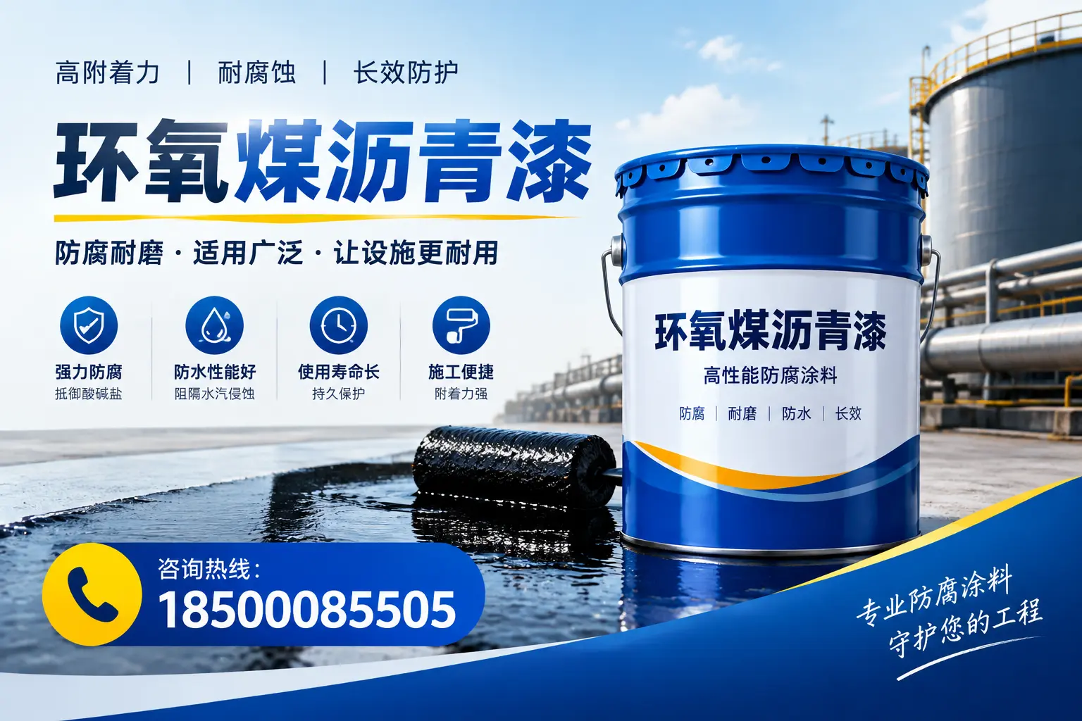 环氧煤沥青漆与其他涂料的对比分析，助力丹东企业决策